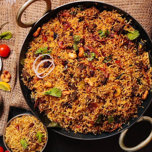 BEEF BIRYANI (HALF)